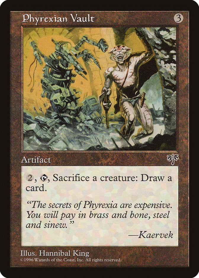 Phyrexian Vault [Mirage] | Gate City Games LLC