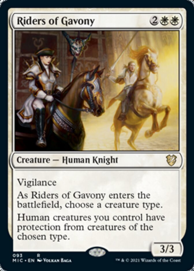 Riders of Gavony [Innistrad: Midnight Hunt Commander] | Gate City Games LLC