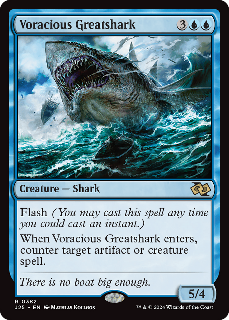 Voracious Greatshark [Foundations Jumpstart] | Gate City Games LLC