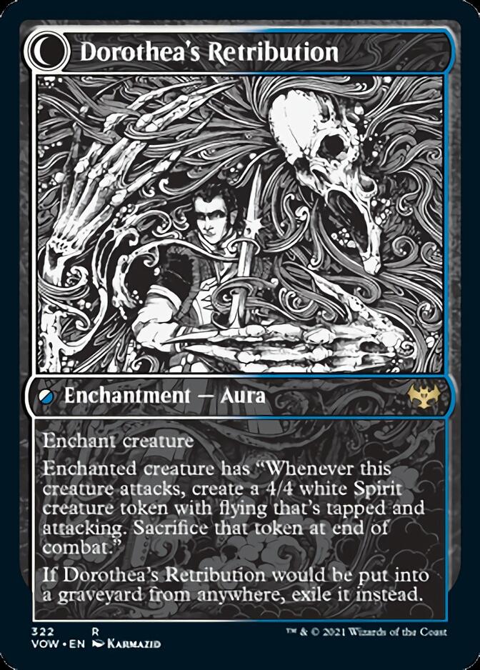 Dorothea, Vengeful Victim // Dorothea's Retribution (Showcase Eternal Night) [Innistrad: Crimson Vow] | Gate City Games LLC