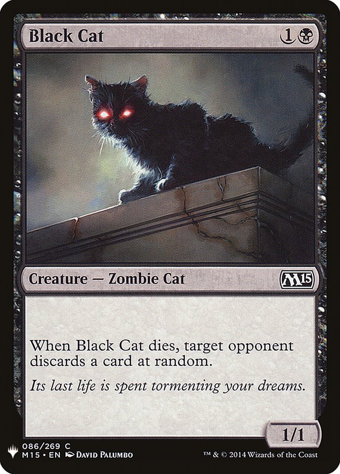 Black Cat [Mystery Booster] | Gate City Games LLC