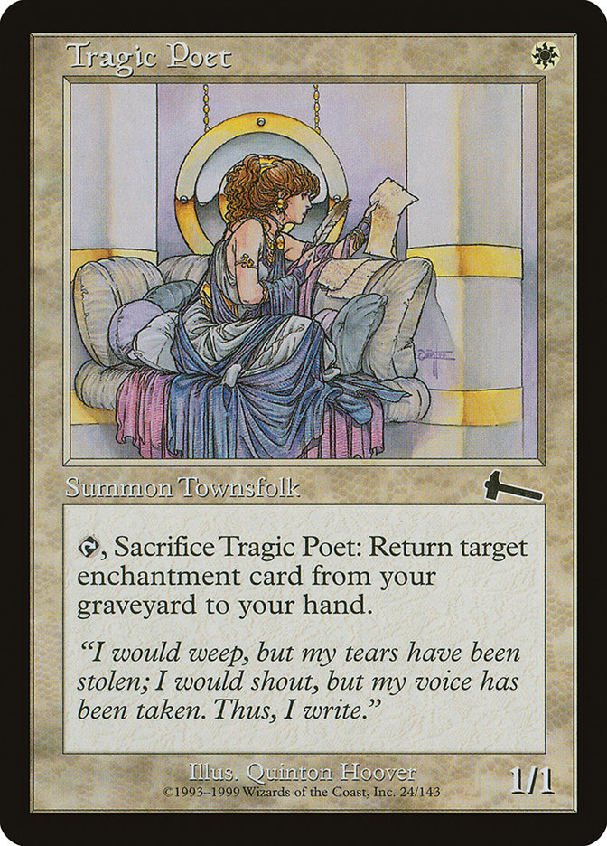 Tragic Poet [Urza's Legacy] | Gate City Games LLC