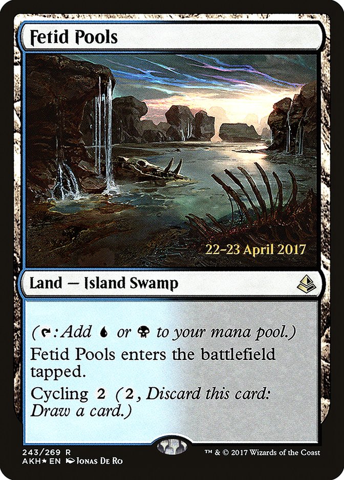Fetid Pools [Amonkhet Prerelease Promos] | Gate City Games LLC