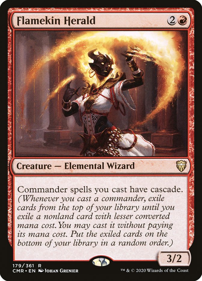 Flamekin Herald [Commander Legends] | Gate City Games LLC