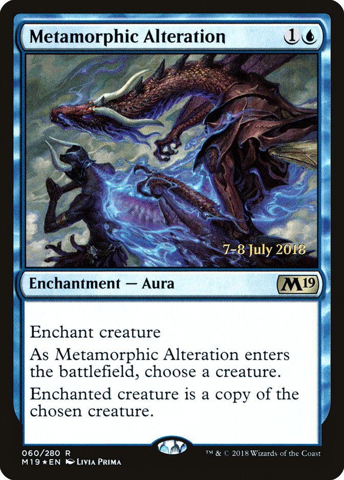 Metamorphic Alteration [Core Set 2019 Prerelease Promos] | Gate City Games LLC