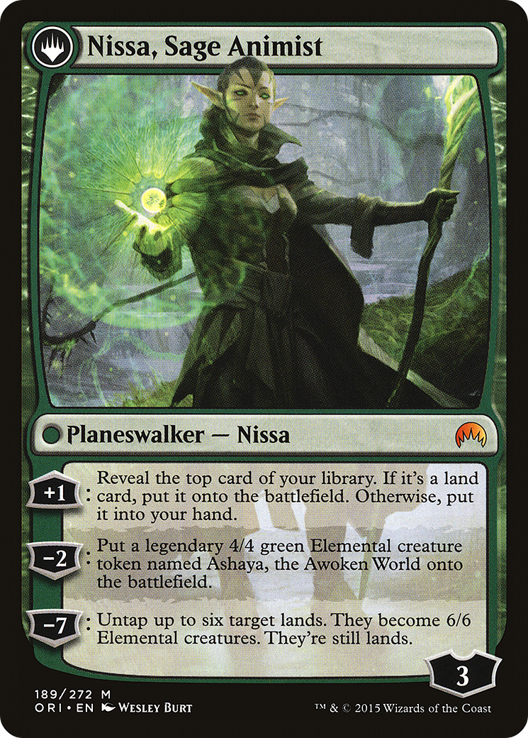Nissa, Vastwood Seer // Nissa, Sage Animist [Secret Lair: From Cute to Brute] | Gate City Games LLC
