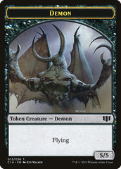 Demon (013/036) // Zombie (016/036) Double-Sided Token [Commander 2014 Tokens] | Gate City Games LLC