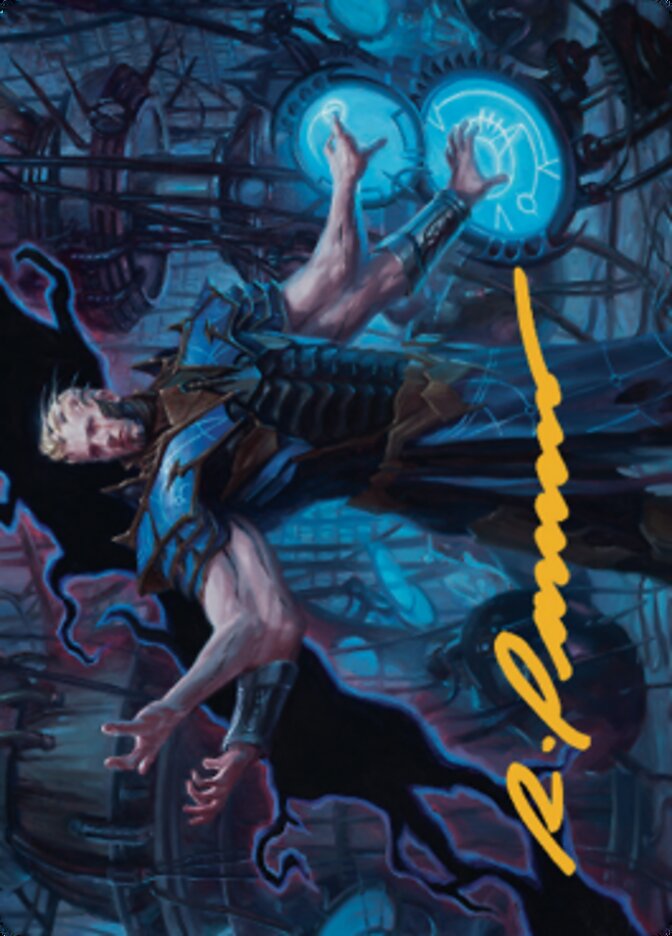 Ertai Resurrected Art Card 1 (Gold-Stamped Signature) [Dominaria United Art Series] | Gate City Games LLC