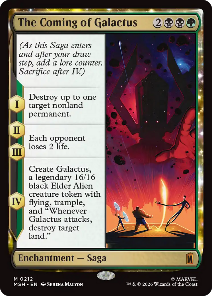 The Coming of Galactus [Marvel Super Heroes] | Gate City Games LLC