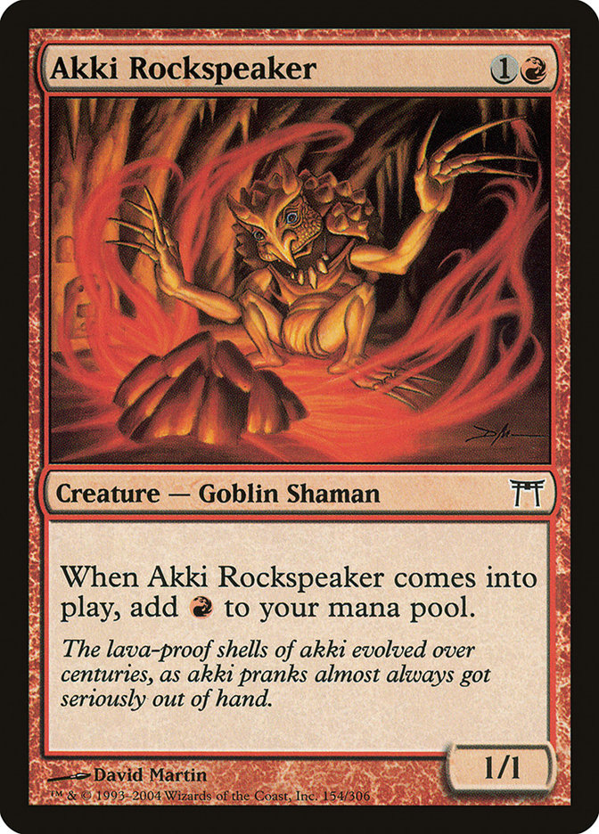 Akki Rockspeaker [Champions of Kamigawa] | Gate City Games LLC