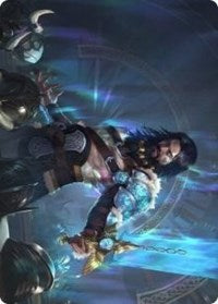Halvar, God of Battle Art Card [Kaldheim Art Series] | Gate City Games LLC
