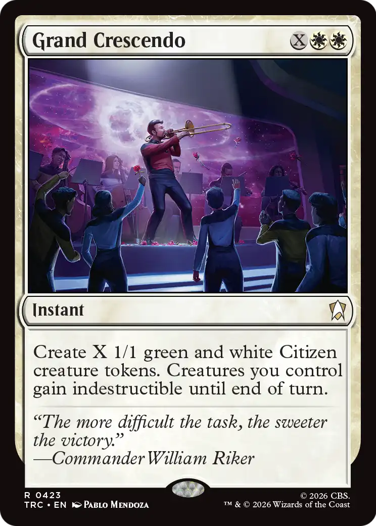 Grand Crescendo (Surge Foil) [Star Trek Commander] | Gate City Games LLC