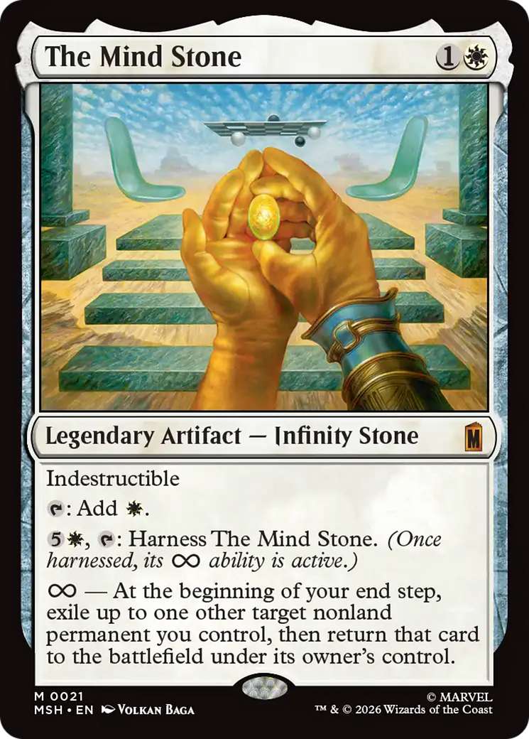 The Mind Stone [Marvel Super Heroes] | Gate City Games LLC