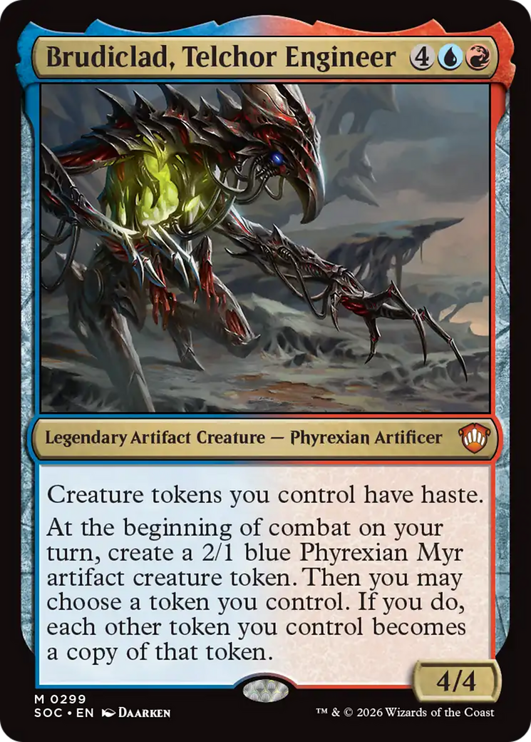 Brudiclad, Telchor Engineer [Secrets of Strixhaven Commander] | Gate City Games LLC