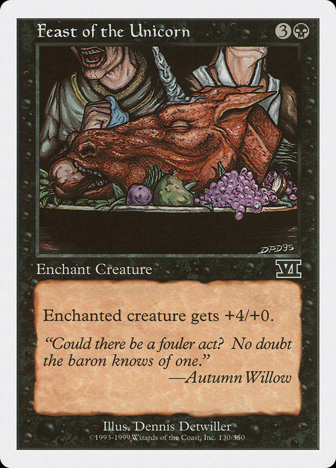Feast of the Unicorn [Classic Sixth Edition] | Gate City Games LLC
