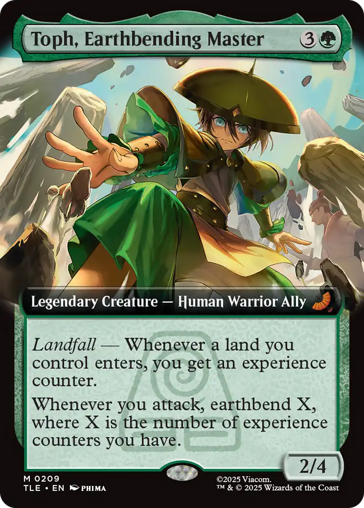 Toph, Earthbending Master (Extended Art) [Avatar: The Last Airbender: Eternal-Legal] | Gate City Games LLC