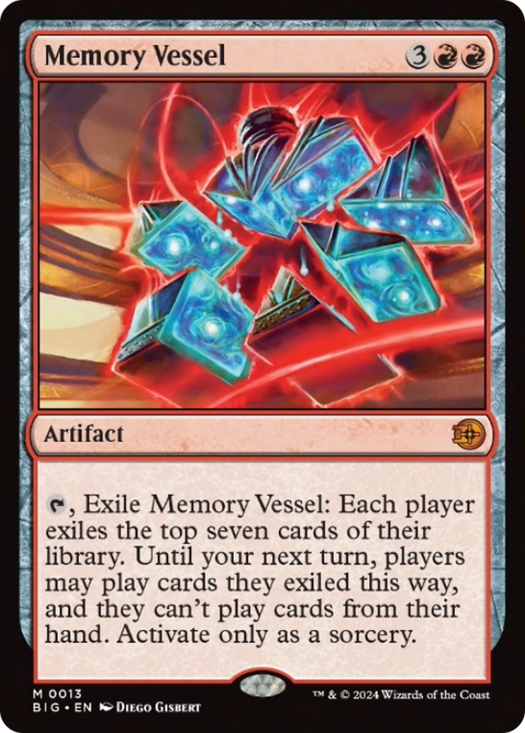 Memory Vessel [Outlaws of Thunder Junction: The Big Score] | Gate City Games LLC