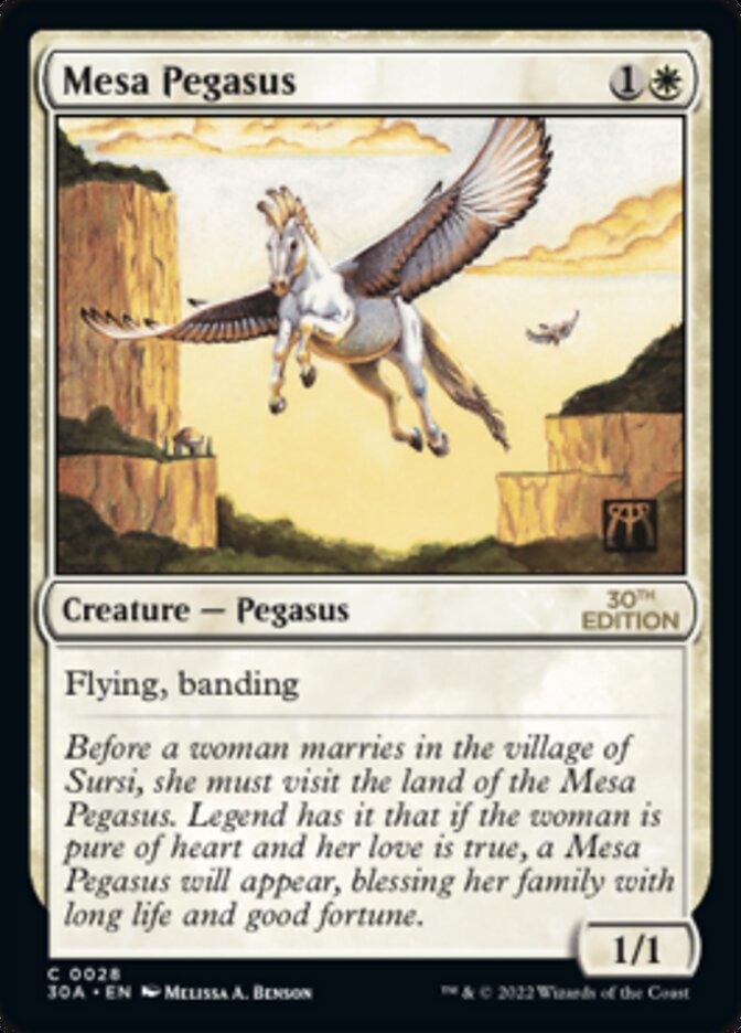 Mesa Pegasus [30th Anniversary Edition] | Gate City Games LLC