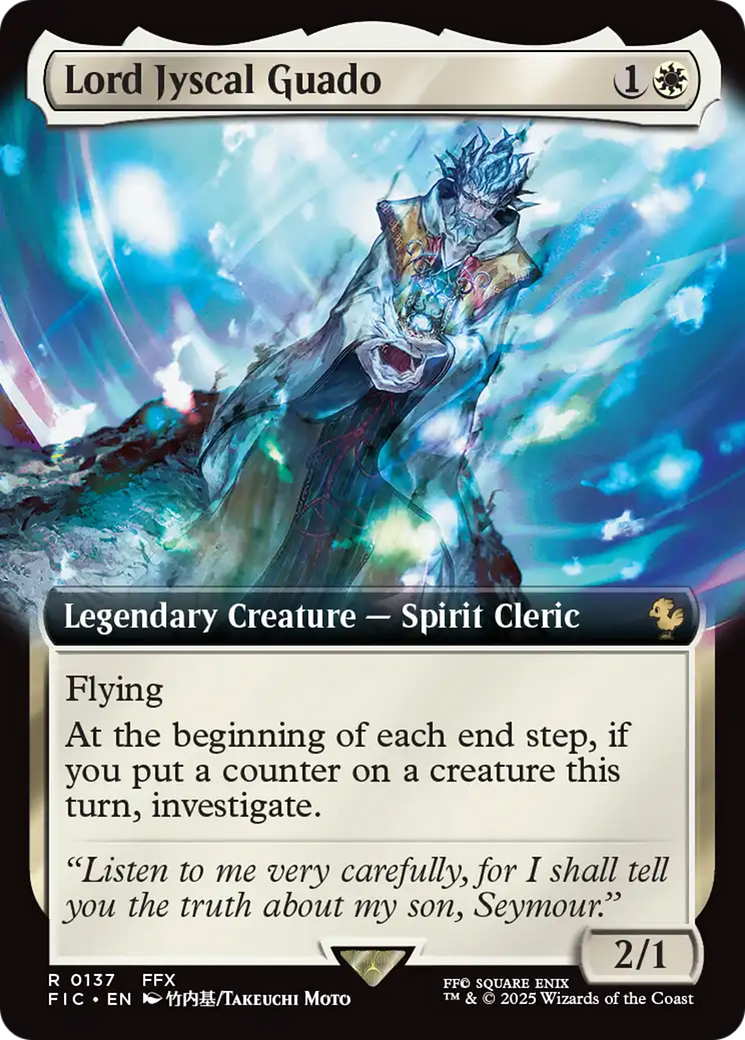 Lord Jyscal Guado (Extended Art) [FINAL FANTASY Commander] | Gate City Games LLC