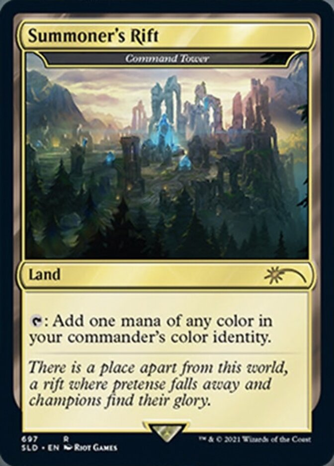 Command Tower - Summoner's Rift [Secret Lair Drop Promos] | Gate City Games LLC