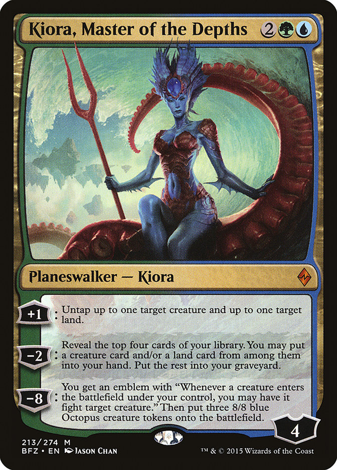 Kiora, Master of the Depths [Battle for Zendikar] | Gate City Games LLC