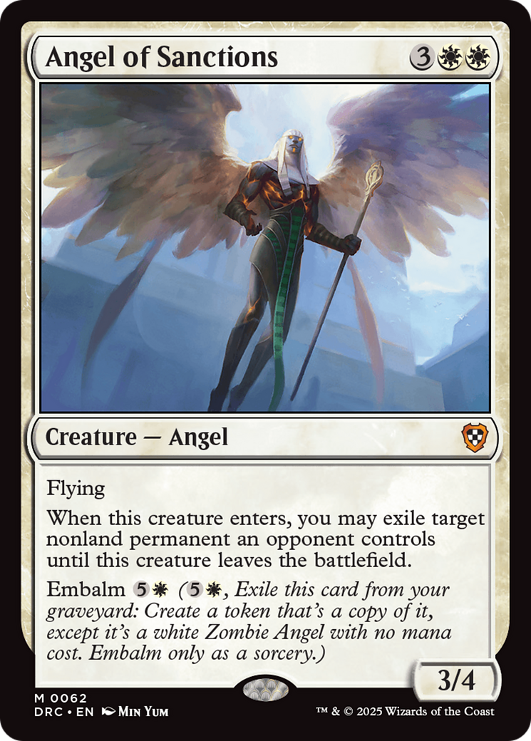 Angel of Sanctions [Aetherdrift Commander] | Gate City Games LLC