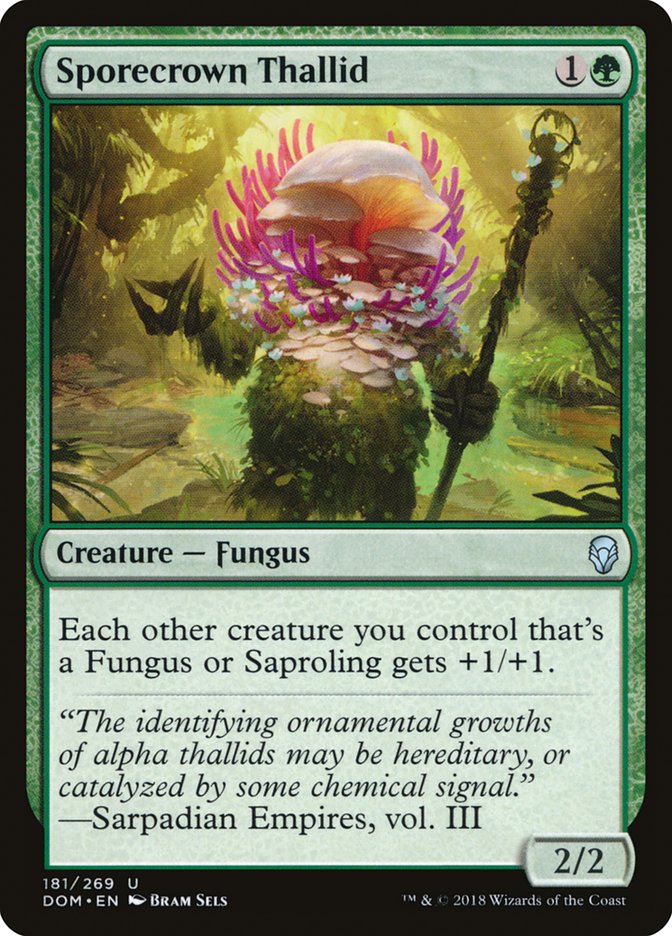 Sporecrown Thallid [Dominaria] | Gate City Games LLC