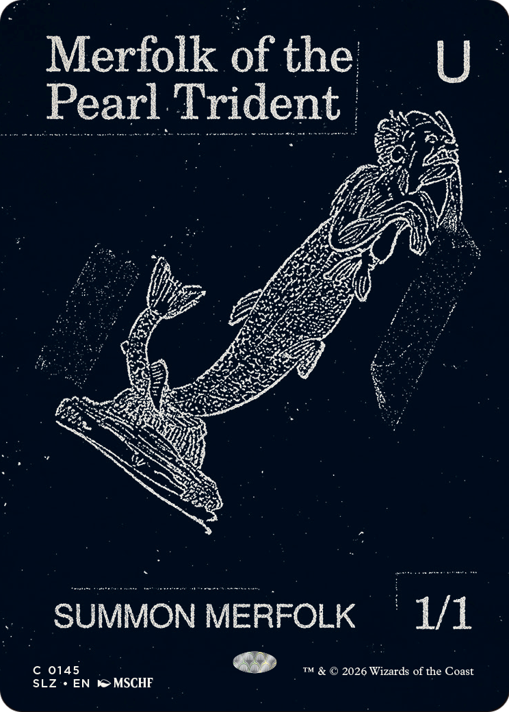 Merfolk of the Pearl Trident (0145) [Secret Lair x MSCHF: The Zeta Set] | Gate City Games LLC