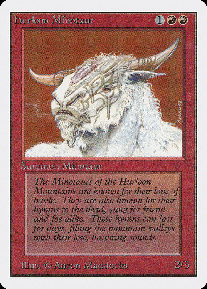 Hurloon Minotaur [Unlimited Edition] | Gate City Games LLC