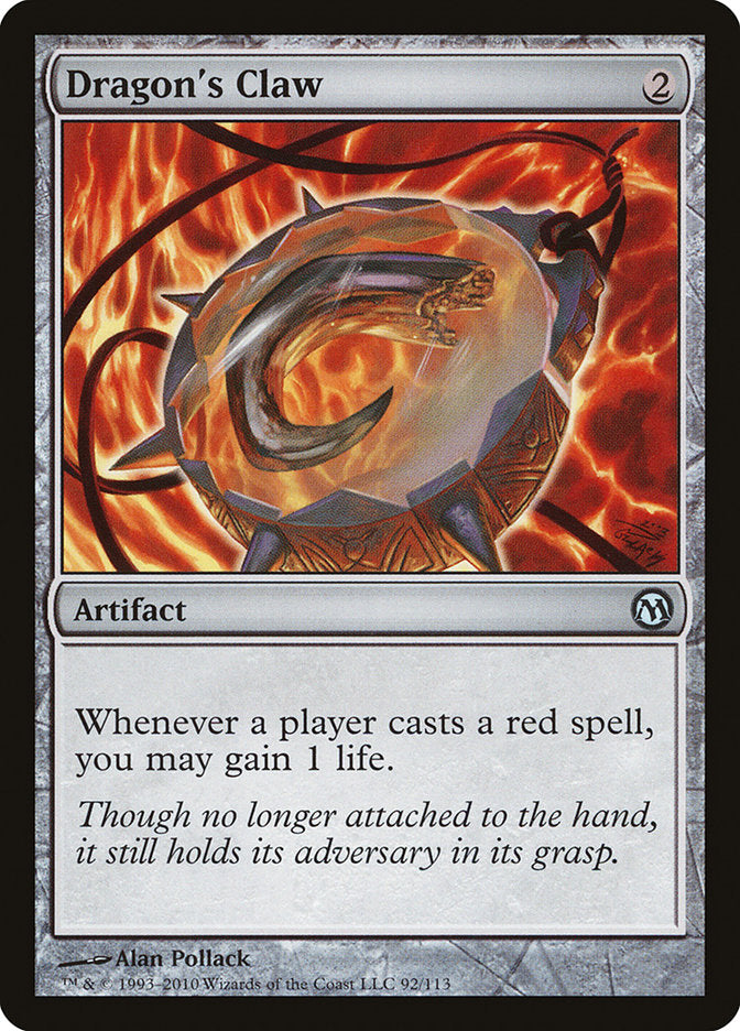 Dragon's Claw [Duels of the Planeswalkers] | Gate City Games LLC