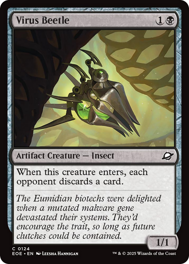 Virus Beetle [Edge of Eternities] | Gate City Games LLC