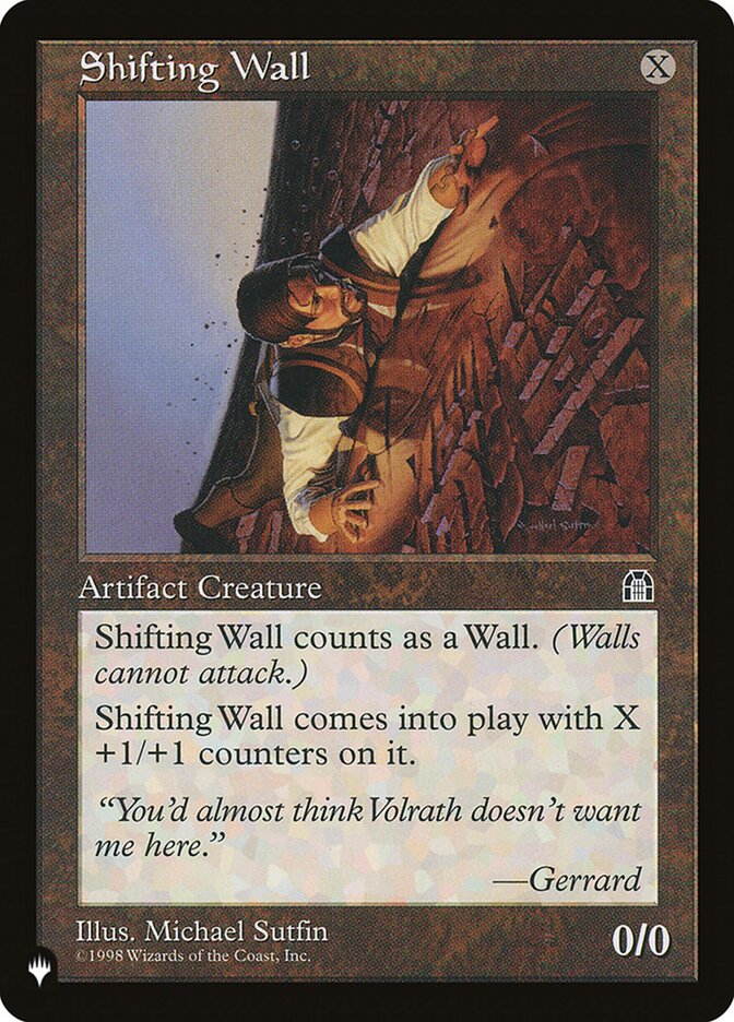 Shifting Wall [The List] | Gate City Games LLC