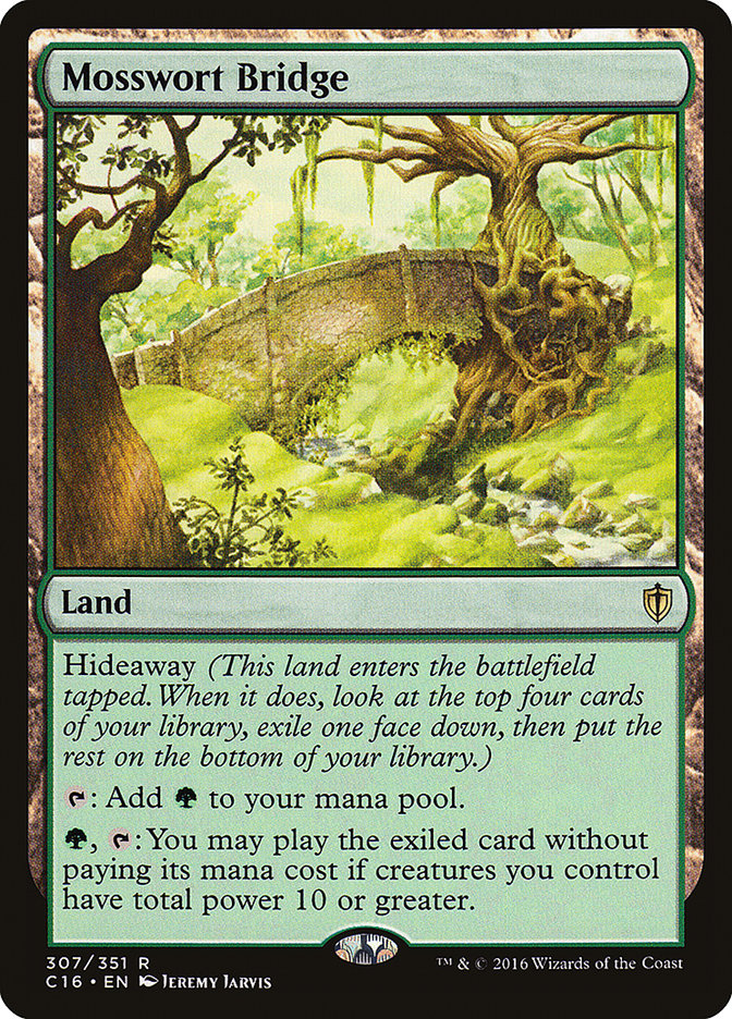 Mosswort Bridge [Commander 2016] | Gate City Games LLC