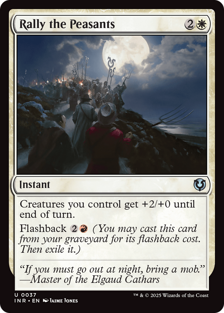 Rally the Peasants [Innistrad Remastered] | Gate City Games LLC