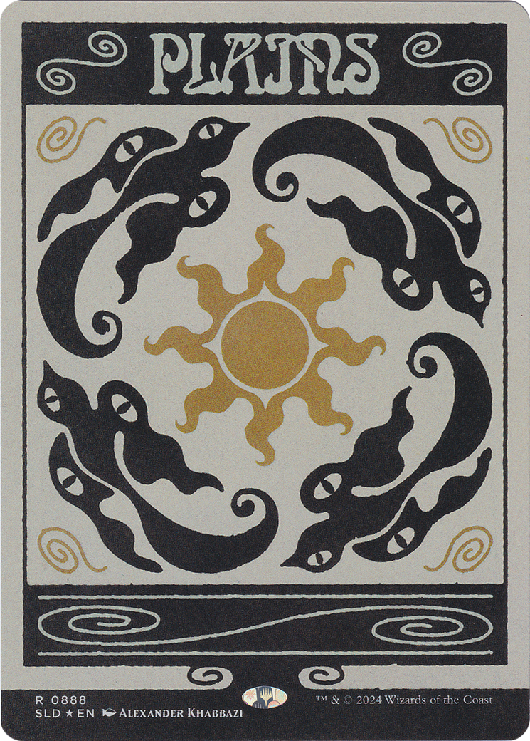 Plains (0888) (Rainbow Foil) [Secret Lair Drop Series] | Gate City Games LLC