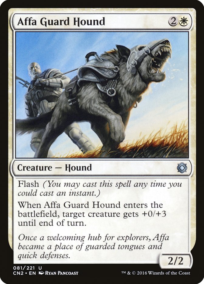 Affa Guard Hound [Conspiracy: Take the Crown] | Gate City Games LLC