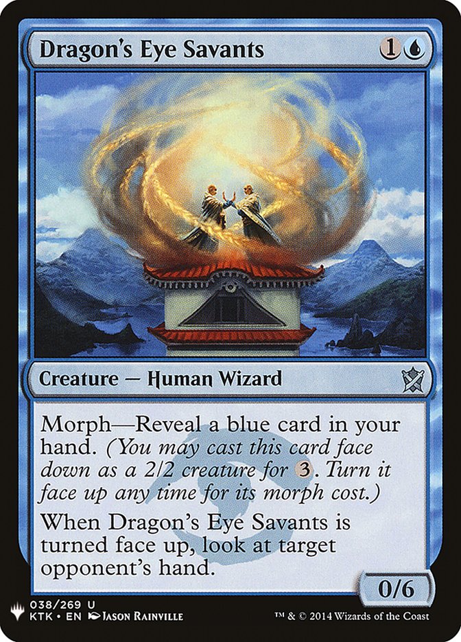 Dragon's Eye Savants [Mystery Booster] | Gate City Games LLC