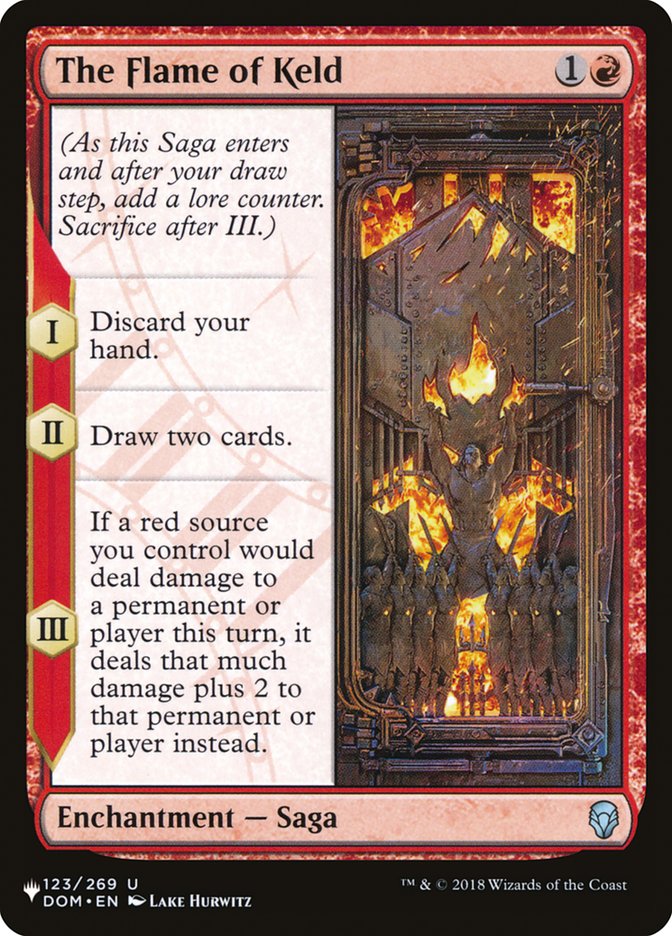 The Flame of Keld [The List] | Gate City Games LLC