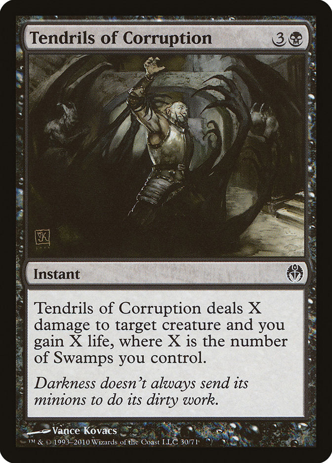Tendrils of Corruption [Duel Decks: Phyrexia vs. the Coalition] | Gate City Games LLC