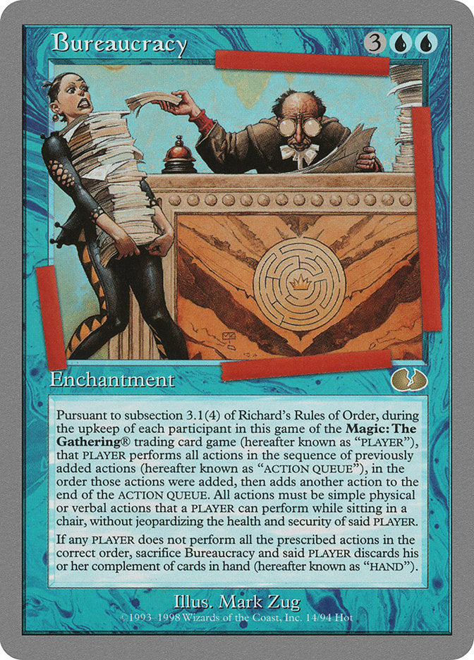Bureaucracy [Unglued] | Gate City Games LLC