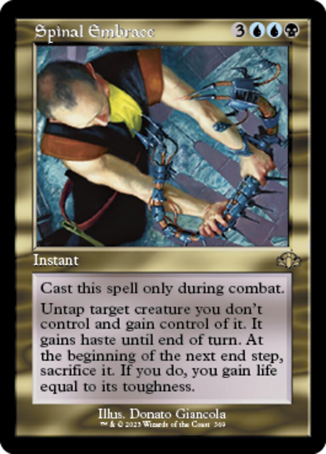 Spinal Embrace (Retro) [Dominaria Remastered] | Gate City Games LLC