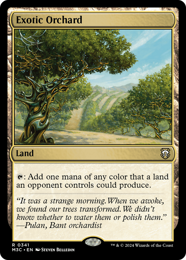 Exotic Orchard (Ripple Foil) [Modern Horizons 3 Commander] | Gate City Games LLC