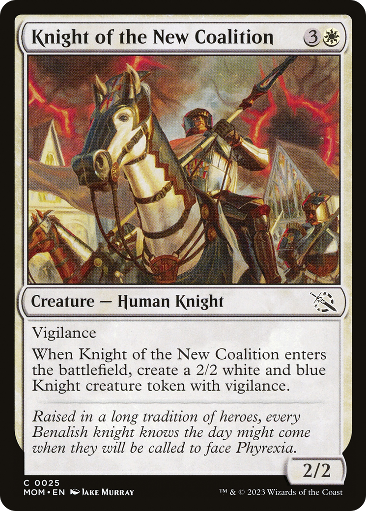 Knight of the New Coalition [March of the Machine] | Gate City Games LLC