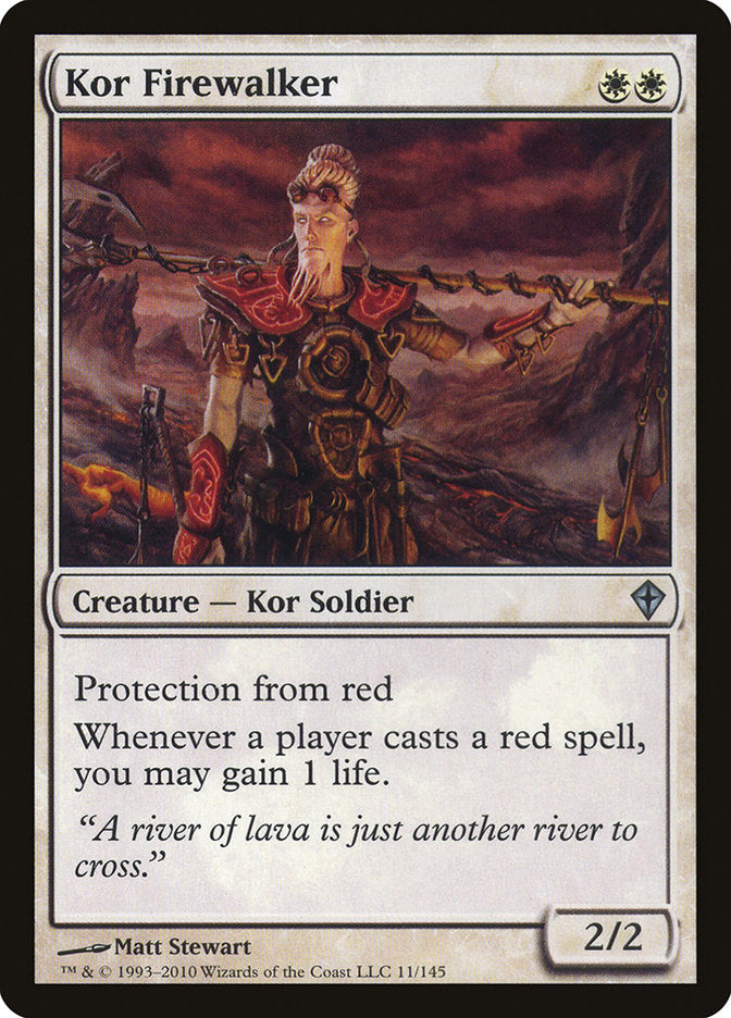 Kor Firewalker [Worldwake] | Gate City Games LLC
