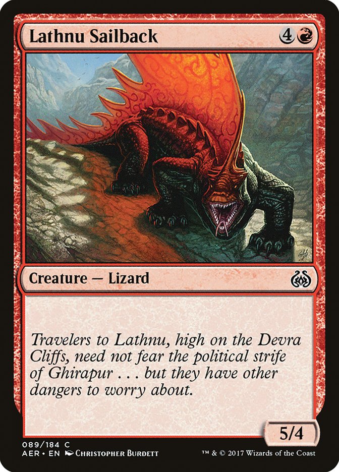 Lathnu Sailback [Aether Revolt] | Gate City Games LLC