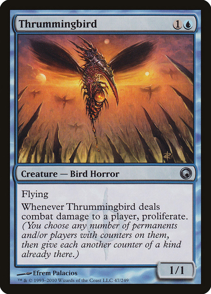 Thrummingbird [Scars of Mirrodin] | Gate City Games LLC