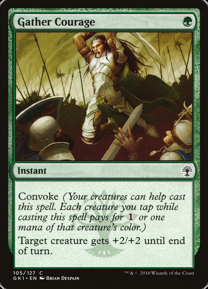 Gather Courage [Guilds of Ravnica Guild Kit] | Gate City Games LLC