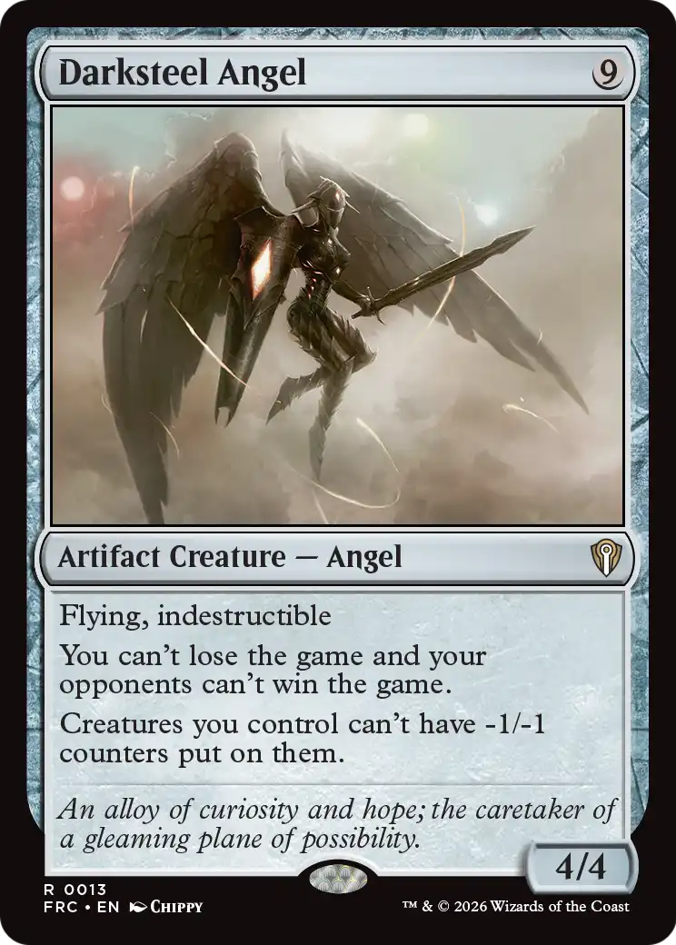 Darksteel Angel [Reality Fracture Commander] | Gate City Games LLC