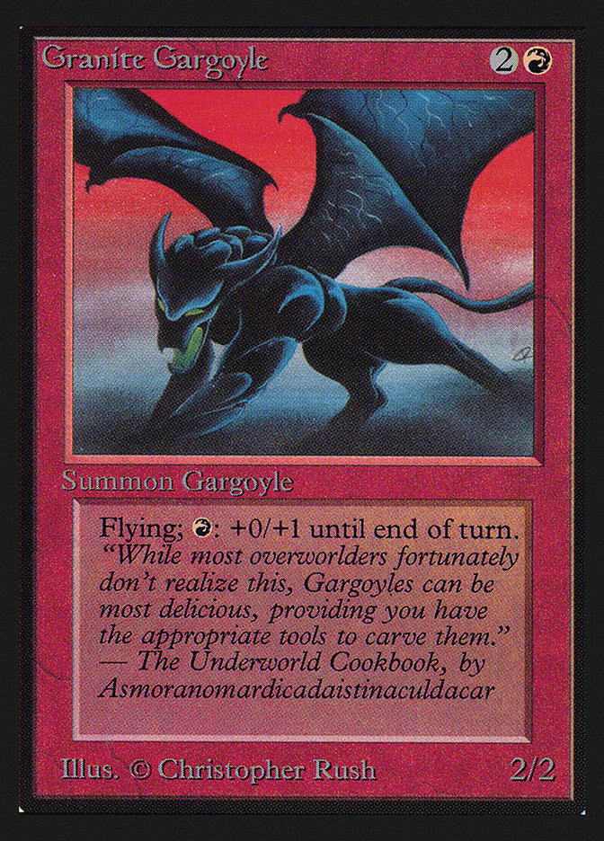 Granite Gargoyle [International Collectors' Edition] | Gate City Games LLC