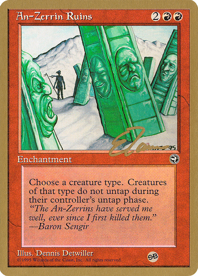 An-Zerrin Ruins (Eric Tam) (SB) [Pro Tour Collector Set] | Gate City Games LLC